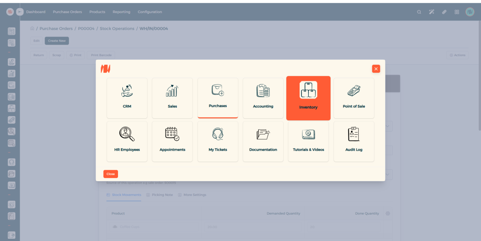 Step 3 - Perform Inventory Adjustment