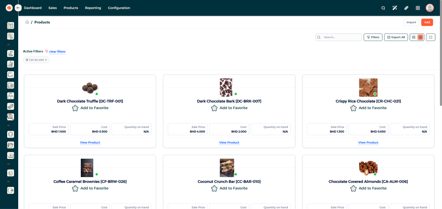 Step 2 - Create New Product