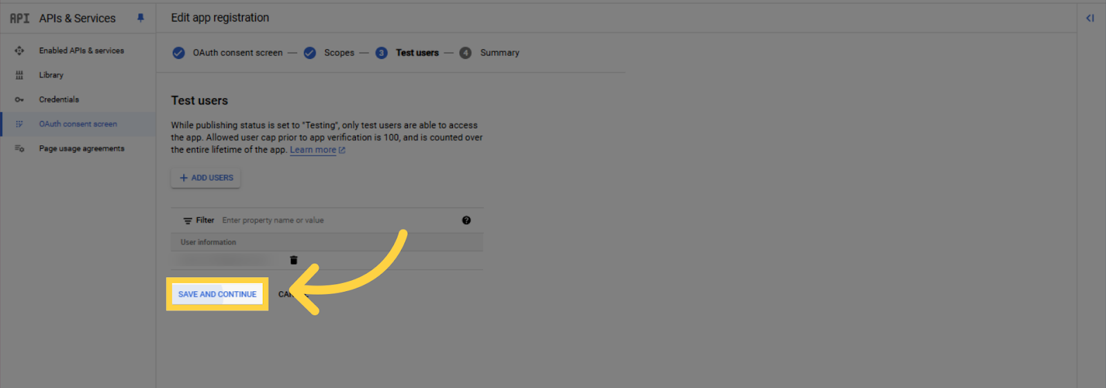 Step 21 - Google OAuth