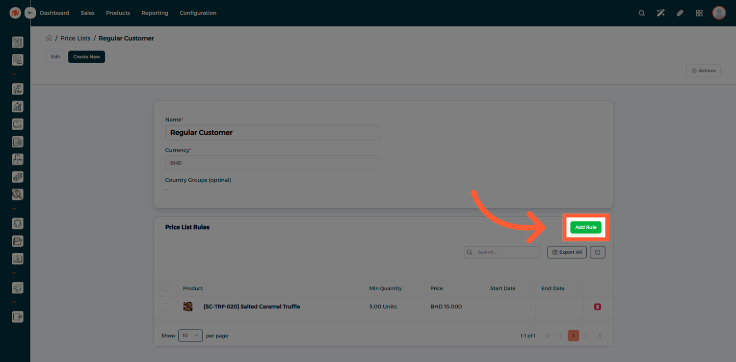 Step 3 - Define Pricing Rules