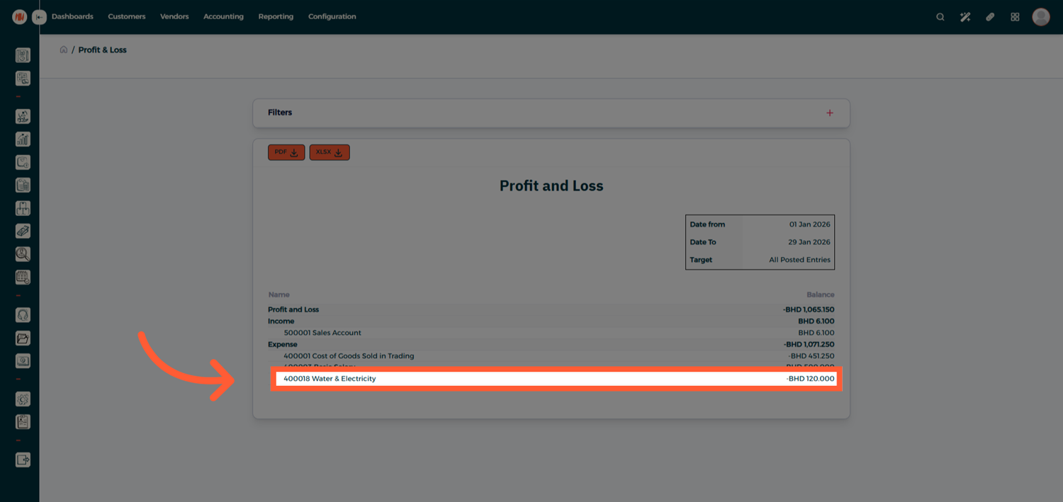 Step 6 - Review in Reports